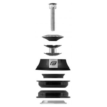 Cuvetarie Force ahead 1.1/8 semi-integrata Fe, Negru