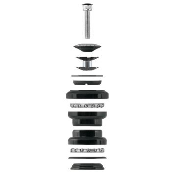 Cuvetarie Force ahead 1 externa Al/Fe, Negru