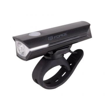 Far fata Force Flux 200 Lumeni USB, Negru