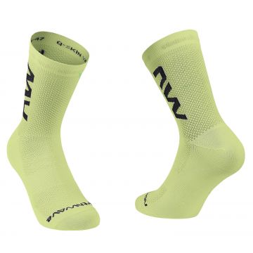 Northwave - sosete ciclism - Extreme Air Mid - inaltime 12 cm - verde Cool Matcha