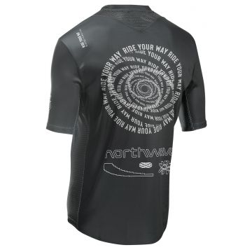 Northwave - tricou ciclism maneca scurta - Edge 2 Jersey Short Sleeve - Black | Sand