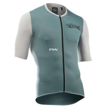 Northwave - tricou ciclism maneca scurta - Essence EVO Jersey Short Sleeve - Sage | Light Grey
