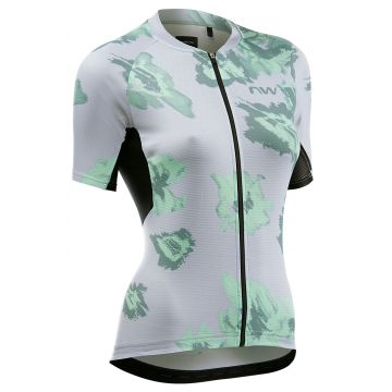 Northwave - tricou ciclism maneca scurta unisex fit - Force Evo W - gri | verde Northwave - tricou ciclism maneca scurta unisex fit - Force Evo W - gri | verde