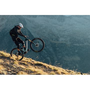 Orbea RISE M-TEAM Chameleon Goblin Green (Gloss)-Black (Matt) - bicicletă electrică eMTB Trail