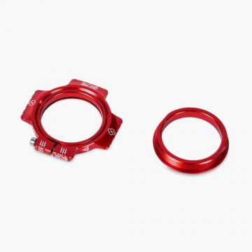 Piulita pretensionare rulmenti pedalier Muc-Off Crank Preload Ring, Rosu