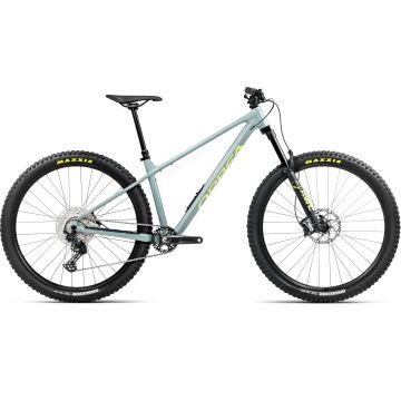 Bicicletă MTB Trail hardtail Orbea LAUFEY H10 - Blue Stone | Spicy Lime (Gloss)