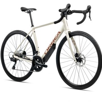 Bicicletă șosea anduranță Orbea AVANT H30 - Ivory White | Titan Bronze (Gloss)