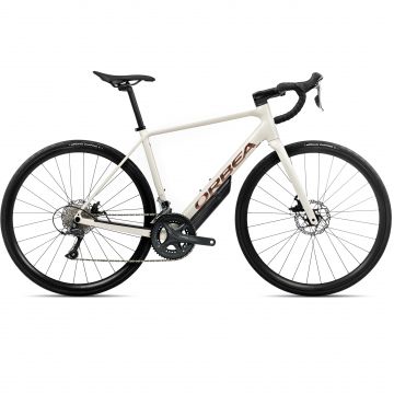 Bicicletă șosea anduranță Orbea AVANT H60 - Ivory White | Titan Bronze (Gloss)