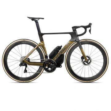 Bicicletă șosea race aero Orbea ORCA AERO M10iLTD - Olive Green (Gloss) | Carbon Raw (Matt)