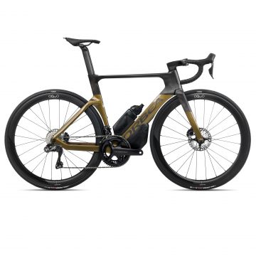 Bicicletă șosea race aero Orbea ORCA AERO M20iLTD - Olive Green (Gloss) | Carbon Raw (Matt)