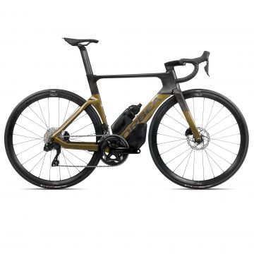 Bicicletă șosea race aero Orbea ORCA AERO M30iLTD - Olive Green (Gloss) | Carbon Raw (Matt)