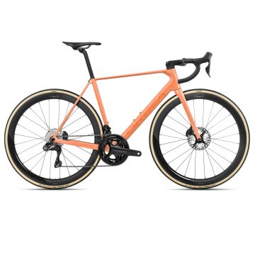Bicicletă șosea race Orbea ORCA M20iLTD - Orange Cloud (Matt) | Stone Blue (Matt | Gloss)