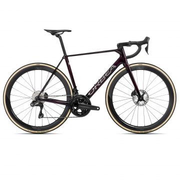 Bicicletă șosea race Orbea ORCA M20iLTD - Wine Red Carbon View | Titanium (Gloss)