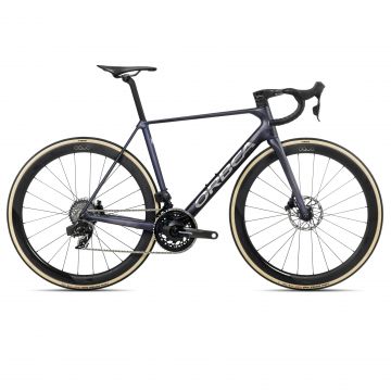Bicicletă șosea race Orbea ORCA M21eLTD PWR - Tanzanite (Matt) | Carbon Raw (Matt)