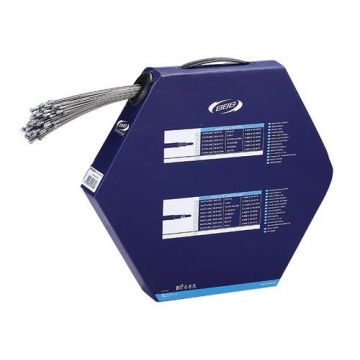 Cablu frana cursiera BBB BCB-43SR BrakeWire slick 2x1700 mm, Argintiu