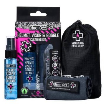 Kit Muc-Off pentru curatare ochelari, vizor si lentile
