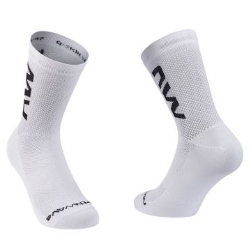 Northwave - sosete ciclism - Extreme AIR MID Sock - White | Black