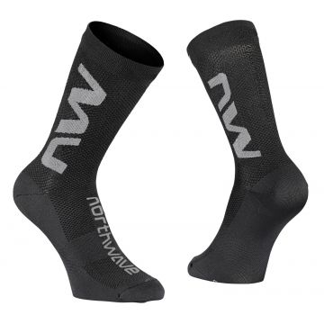 Northwave - sosete ciclism - Extreme AIR Sock - Black | Grey