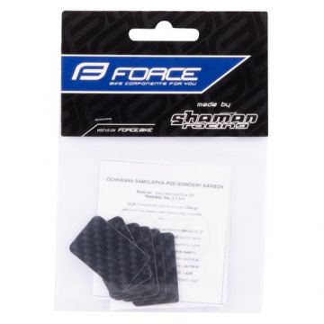 Protectii Cadru Force pentru Cabluri, Set 6 bucati, design din Carbon