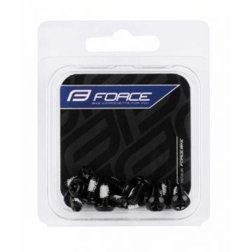 Suruburi Disc Force Torx 25, set 12 bucati, Negru