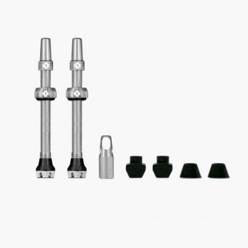 Valve tubeless Muc-Off Tubeless Valves V2 60mm, Argintiu