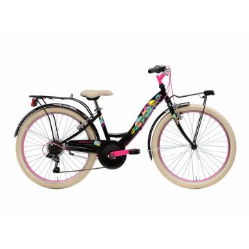 Bicicleta Adriatica CTB 24 Donna 2021 6V Neagra