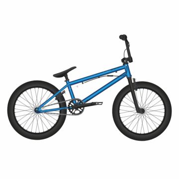 Bicicleta BMX Fishbone P2000 - 20 inch, Albastru