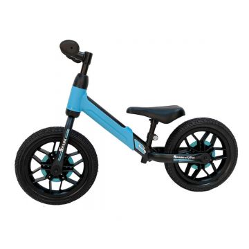 Bicicleta fara pedale DHS Baby Qplay Spark, Albastru, 12 inch