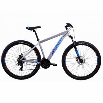 Bicicleta Mtb Afisport M2 - 27.5 Inch, L, Argintiu