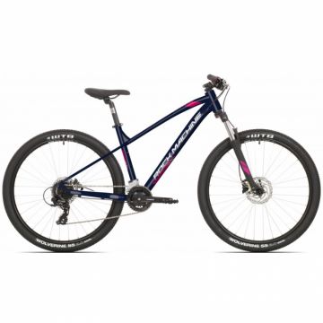 Bicicleta Rock Machine Catherine 70-27 27.5 Albastru Roz Argintiu S-15