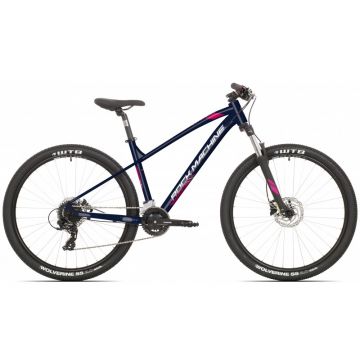 Bicicleta Rock Machine Catherine 70-27 27.5 Albastru/Roz/Argintiu S-15