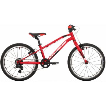 Bicicleta Rock Machine Thunder 20 VB 20 Rosu Negru Alb 10