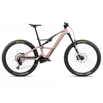 Bicicletă electrică eMTB Trail Orbea RISE LT M20 630W - Desert Rose | Carbon Raw (Matt)