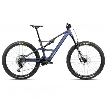 Bicicletă electrică eMTB Trail Orbea RISE LT M20 630W - Tanzanite Carbon View | Carbon Raw (Matt)