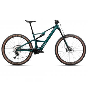 Bicicletă electrică eMTB Trail Orbea RISE SL H20 - Escape Green | Splash Ice Green (Gloss)
