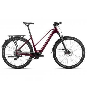 Bicicletă electrică urbană Orbea KEMEN MID 30 - Dark Red (Gloss | Matt)