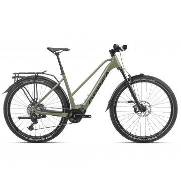 Bicicletă electrică urbană Orbea KEMEN MID SUV 10 - Urban Green (Gloss) | Black (Matt)