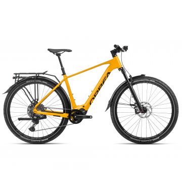 Bicicletă electrică urbană Orbea KEMEN SUV 10 - Mango (Gloss) | Black (Matt)