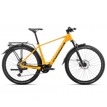 Bicicletă electrică urbană Orbea KEMEN SUV 30 - Mango (Gloss) | Black (Matt)