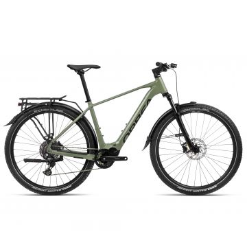 Bicicletă electrică urbană Orbea KEMEN SUV 40 - Urban Green (Gloss) | Black (Matt)