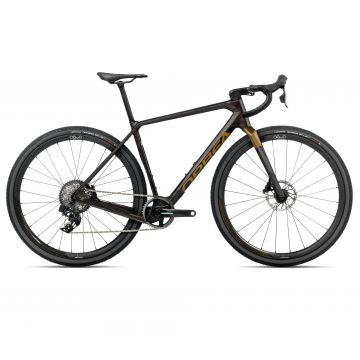 Bicicletă gravel Orbea TERRA M21eTEAM 1X - Cosmic Carbon View | Metallic Olive Green (Gloss)