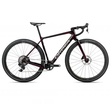 Bicicletă gravel Orbea TERRA M21eTEAM 1X - Wine Red Carbon View (Gloss)
