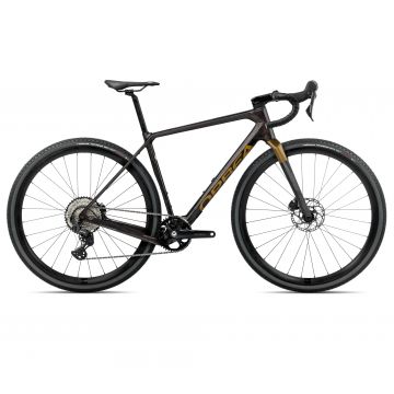 Bicicletă gravel Orbea TERRA M30TEAM 1X - Cosmic Carbon View | Metallic Olive Green (Gloss)