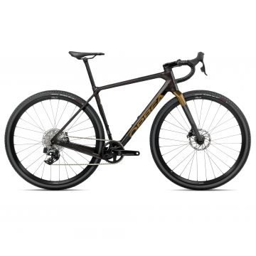 Bicicletă gravel Orbea TERRA M31eTEAM 1X - Cosmic Carbon View | Metallic Olive Green (Gloss)
