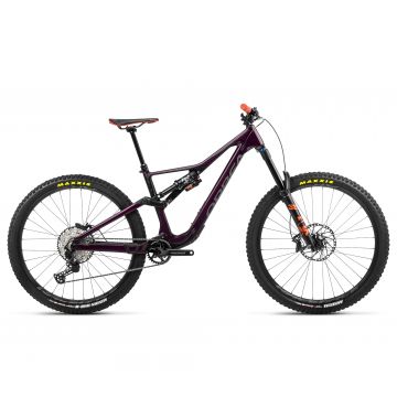 Bicicletă MTB Enduro full suspension Orbea RALLON M20 - Metallic Mulberry (Gloss) | Black (Matt)