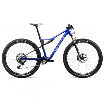 Bicicletă MTB XC full suspension Orbea OIZ M-PRO - Cobalt Blue (Gloss) | Carbon Raw (Matt)