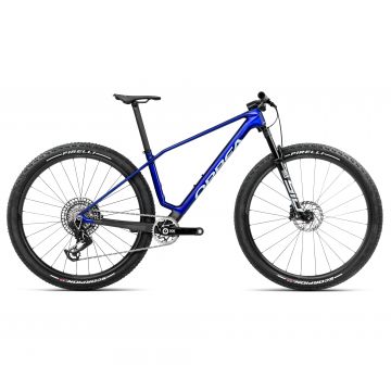 Bicicletă MTB XC hardtail Orbea ALMA M-LTD - Cobalt Blue (Gloss) | Carbon Raw (Matt)