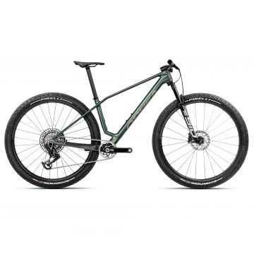 Bicicletă MTB XC hardtail Orbea ALMA M-LTD - Seaweed Carbon View (Matt | Gloss)