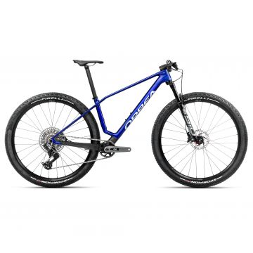 Bicicletă MTB XC hardtail Orbea ALMA M-PRO - Cobalt Blue (Gloss) | Carbon Raw (Matt)