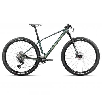 Bicicletă MTB XC hardtail Orbea ALMA M-PRO - Seaweed Carbon View (Matt | Gloss)